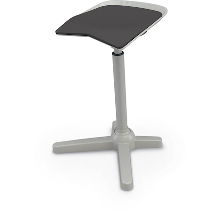 Mooreco Elate Perch Stool, Black EP1B
